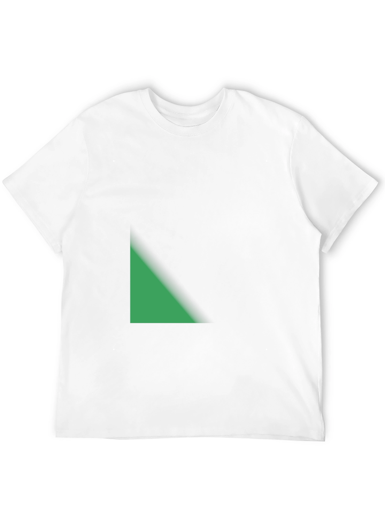 Modern Black T-Shirt with Geometric Design