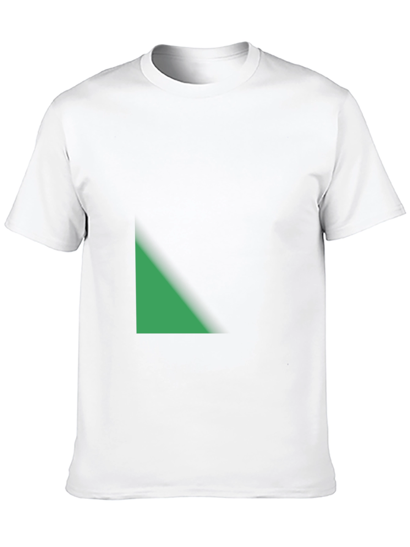 Modern Black T-Shirt with Geometric Design