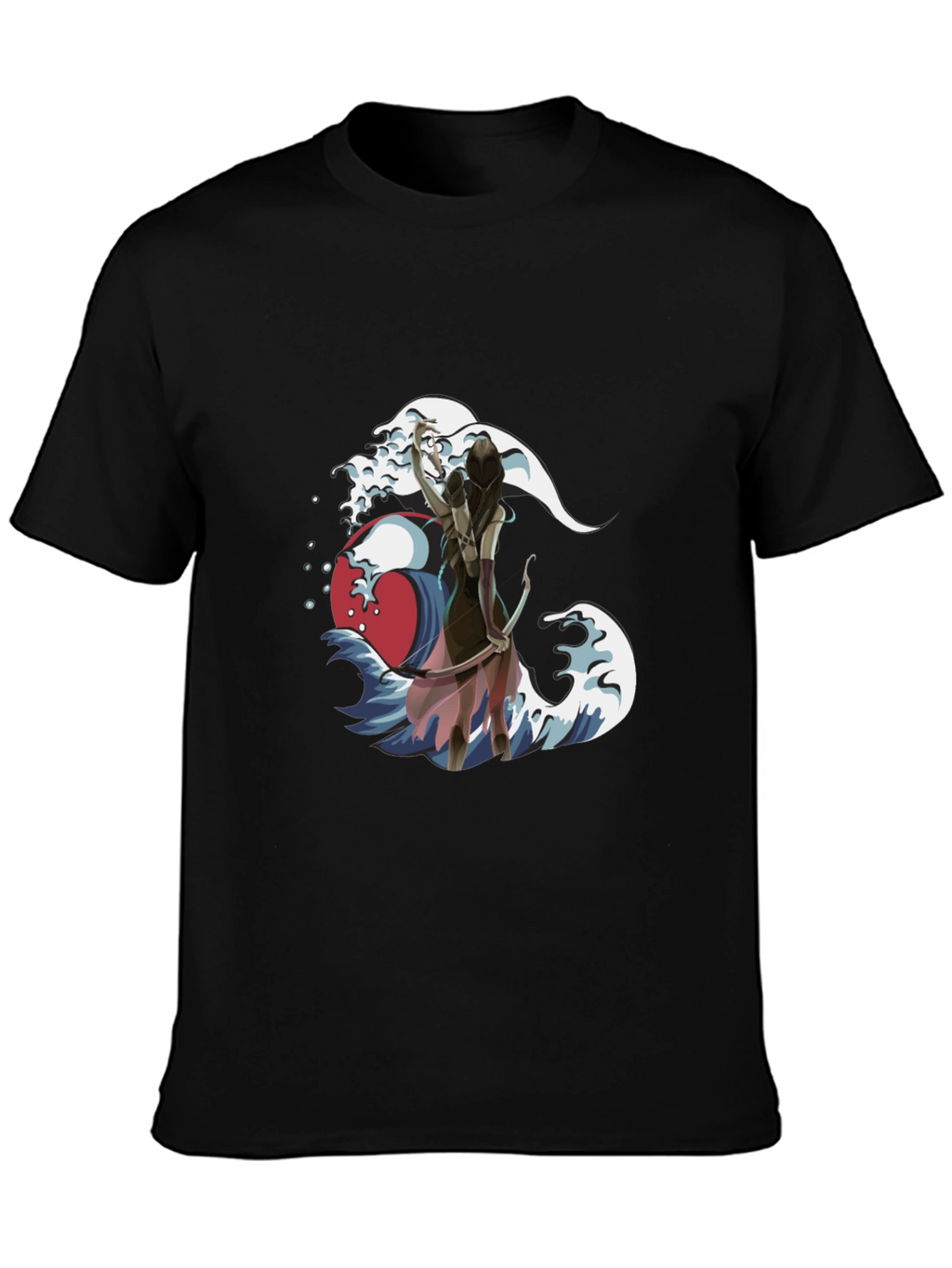 Wave Archer Graphic Tee - Unique Design!