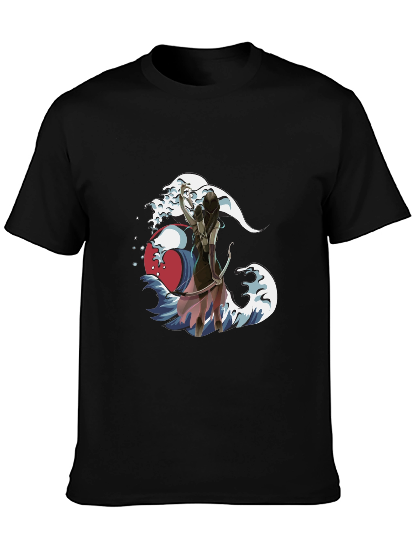 Wave Archer Graphic Tee - Unique Design!