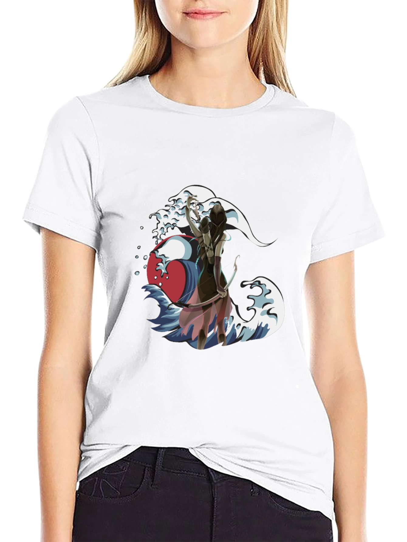 Wave Archer Graphic Tee - Unique Design!