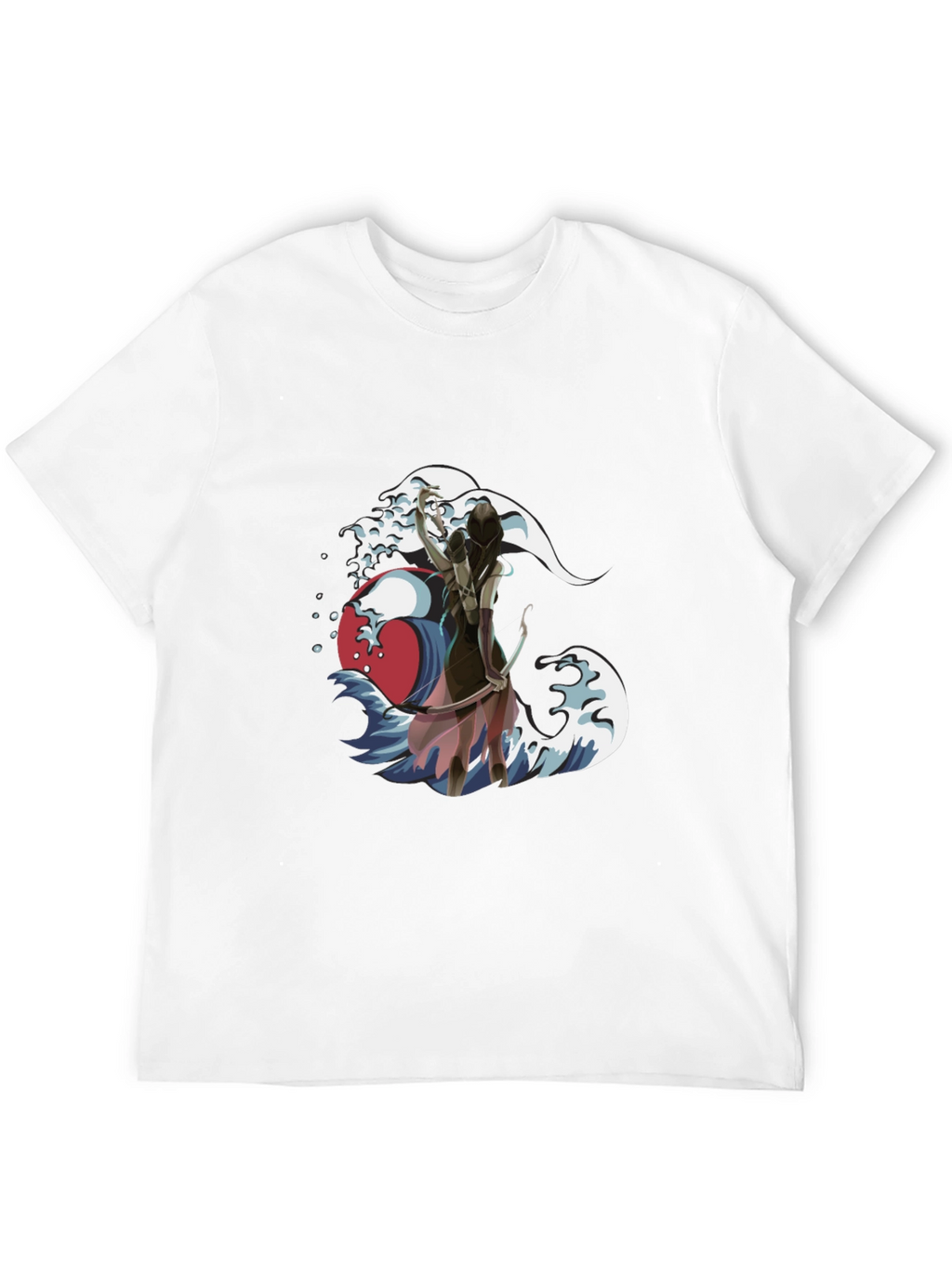 Wave Archer Graphic Tee - Unique Design!