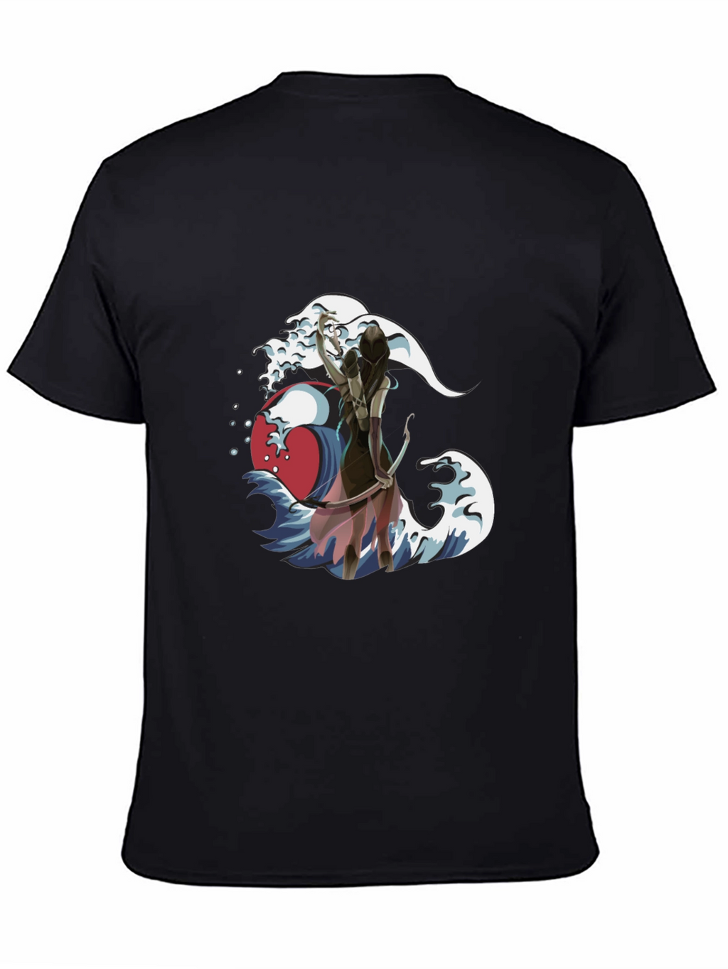 Wave Archer Graphic Tee - Unique Design!