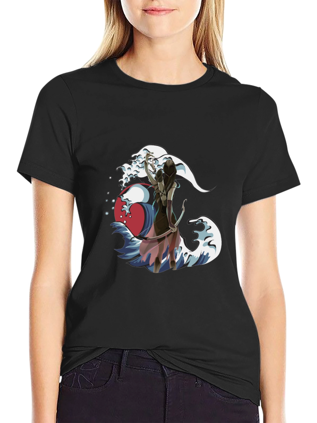 Wave Archer Graphic Tee - Unique Design!