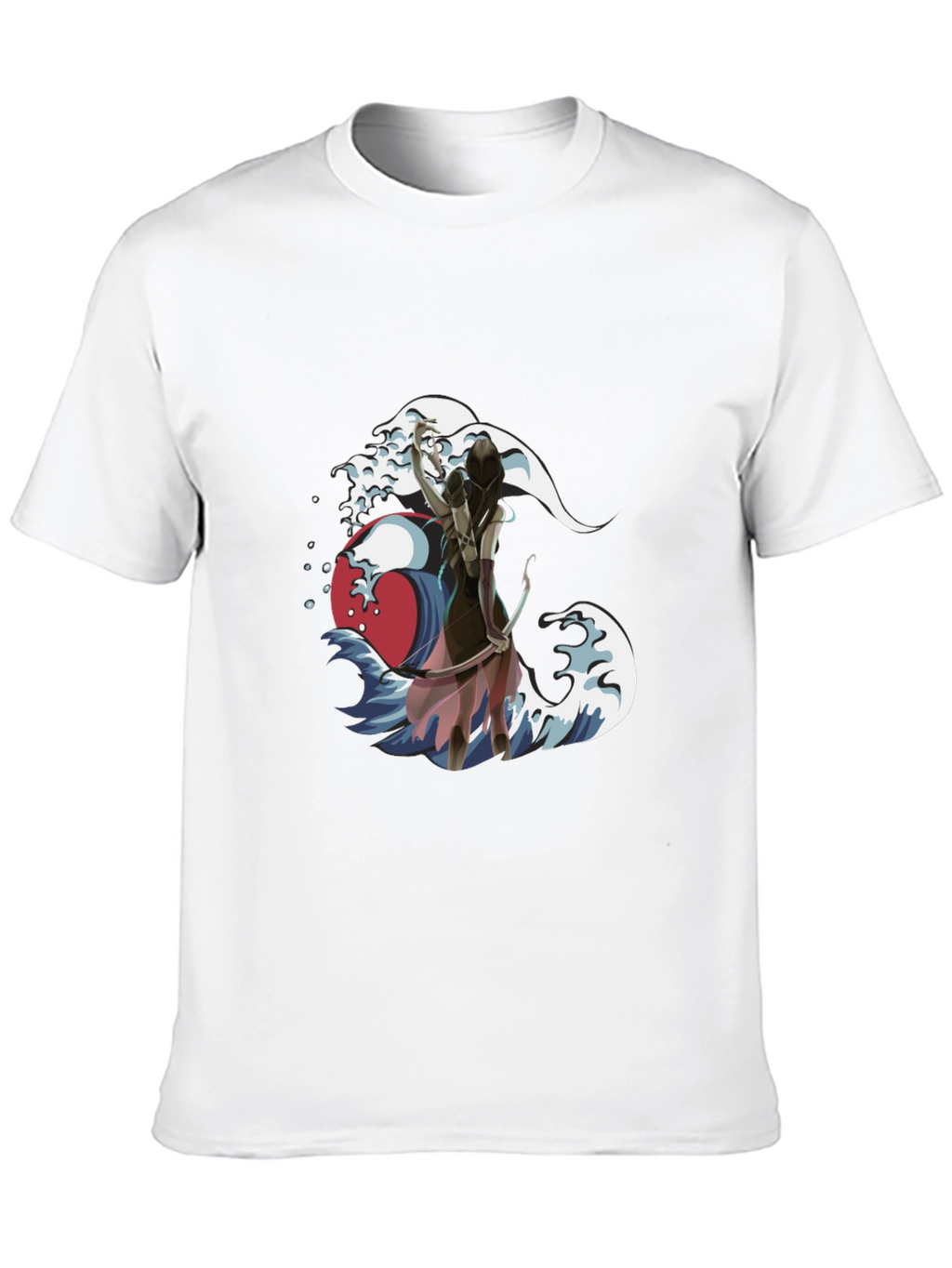 Wave Archer Graphic Tee - Unique Design!