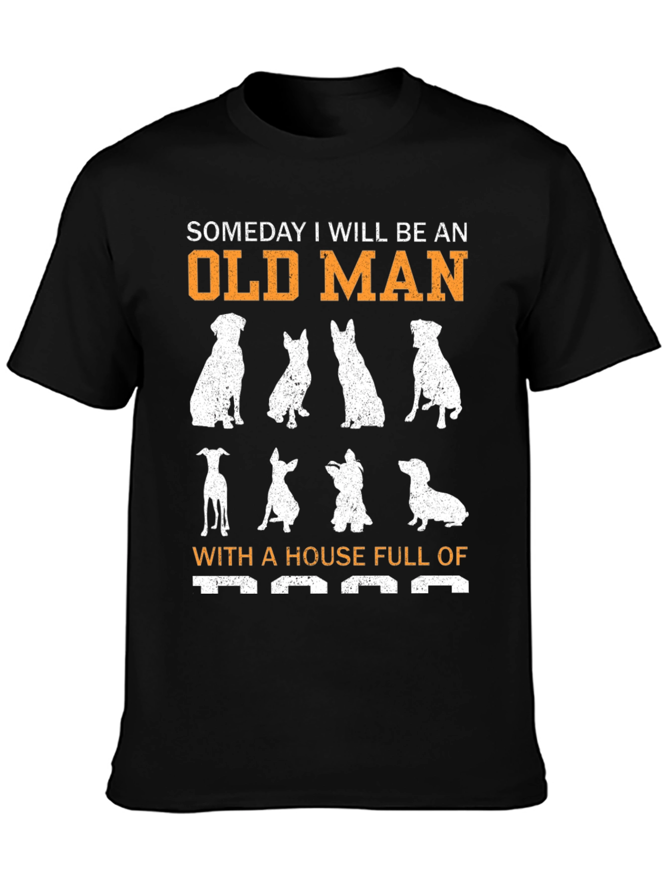 Funny Dog Lover T-Shirt - Someday Old Man Design