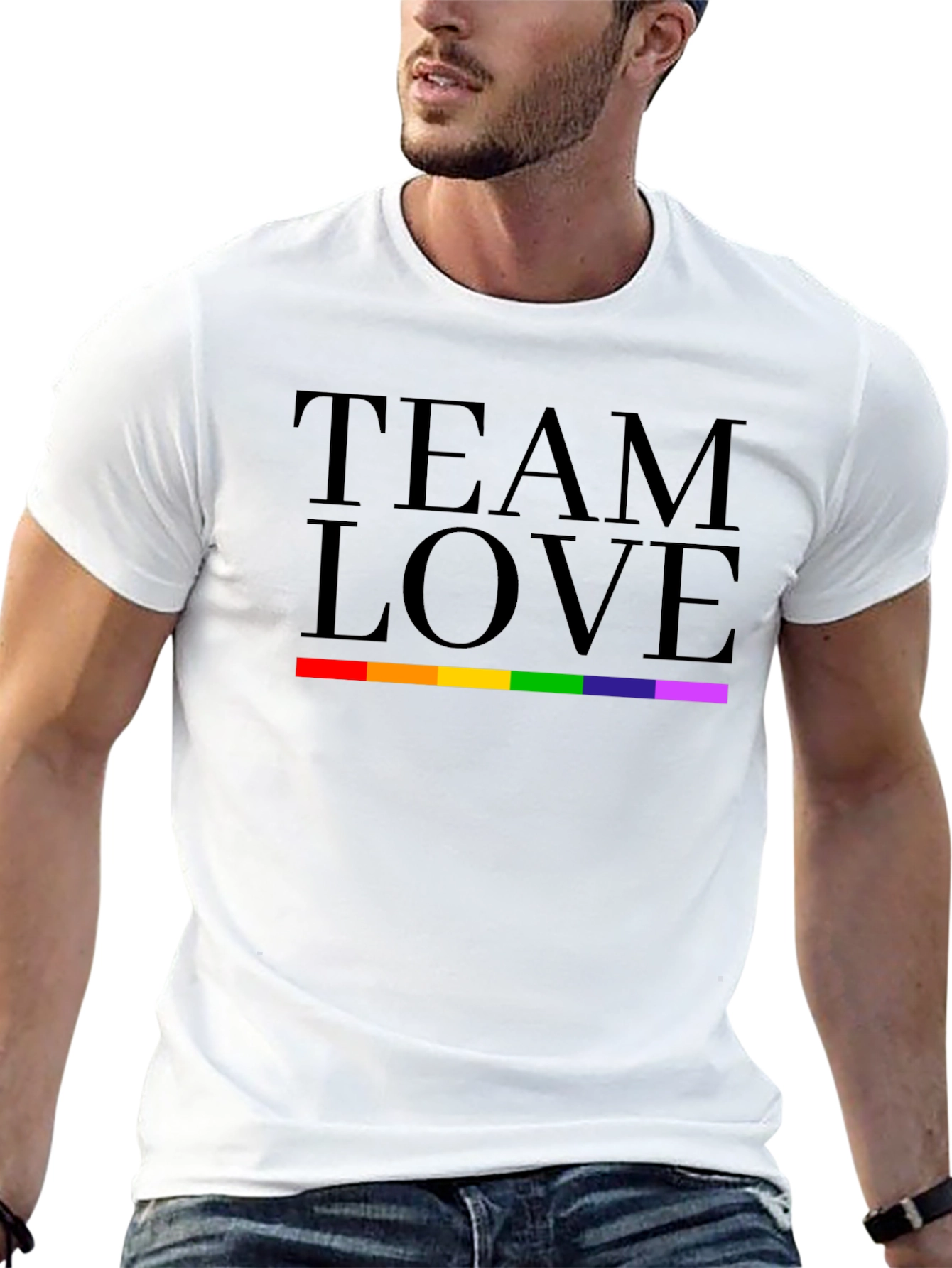 Team Love Pride Rainbow T-Shirt