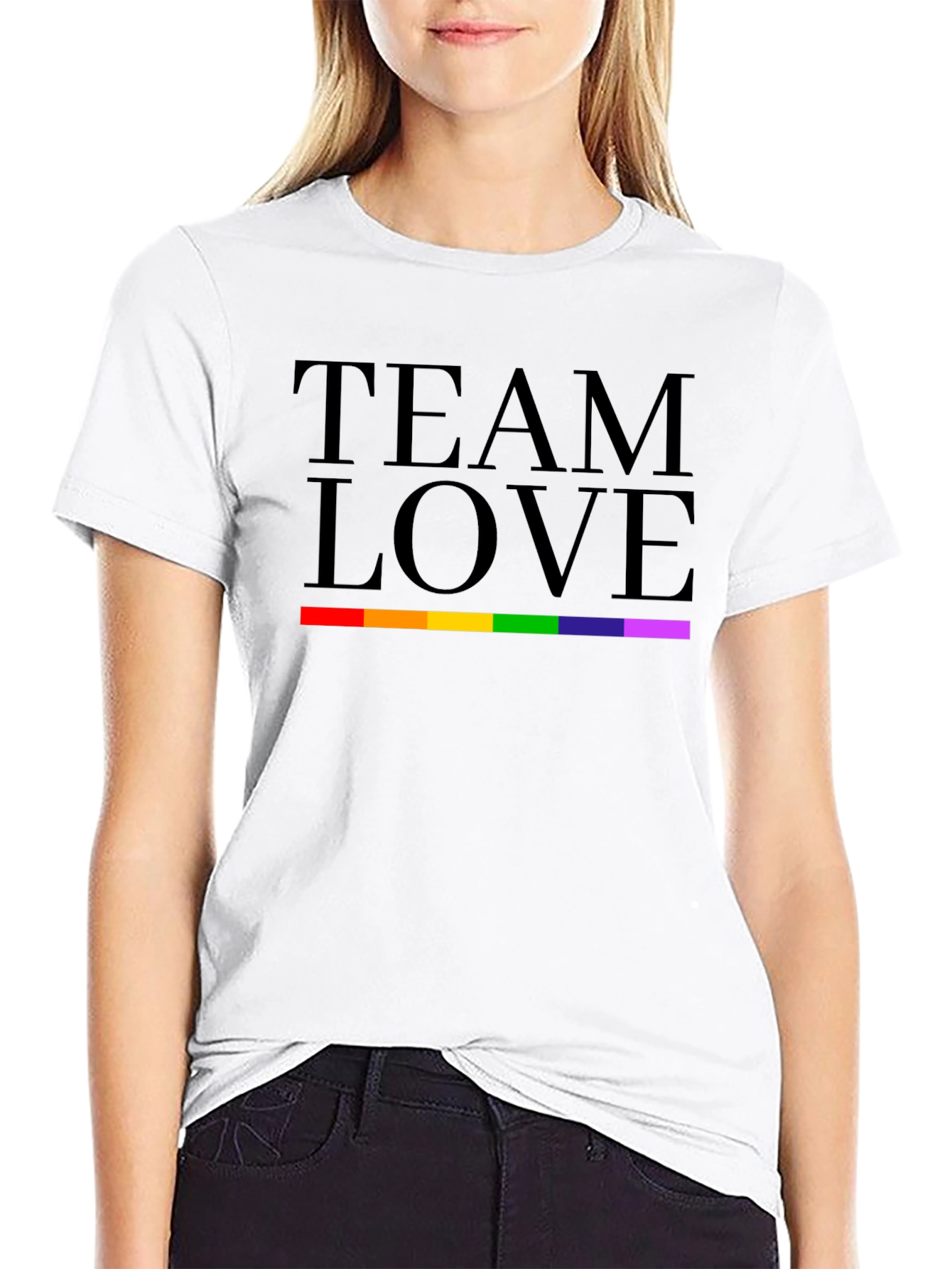 Team Love Pride Rainbow T-Shirt