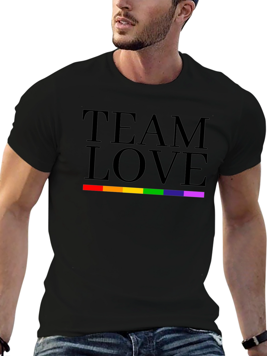 Team Love Pride Rainbow T-Shirt
