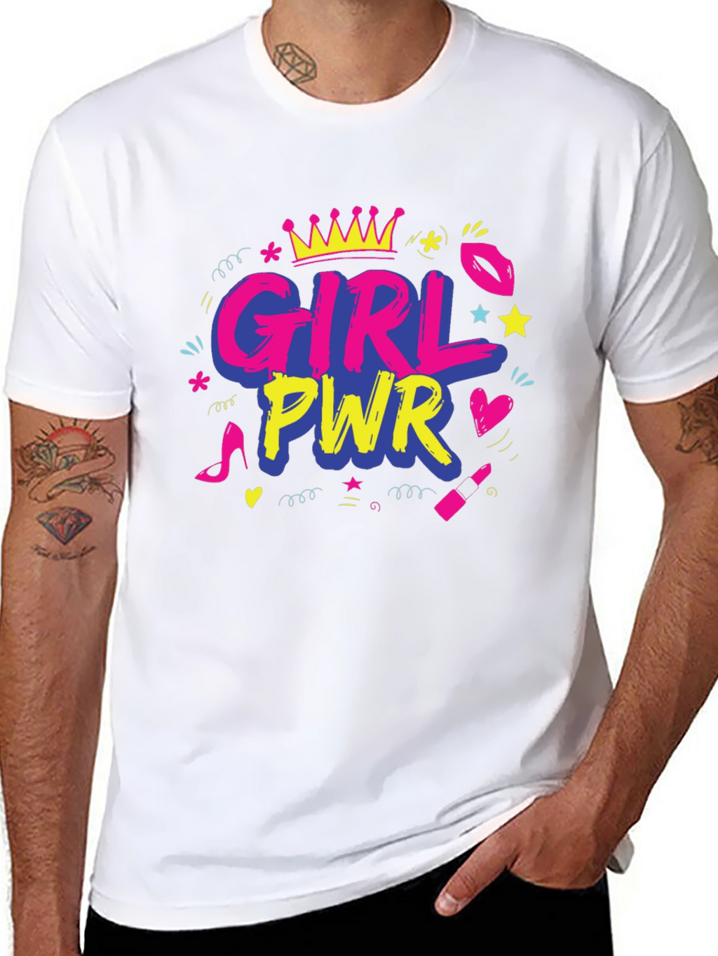 Girl Power T-Shirt - Graphic Tee for Women