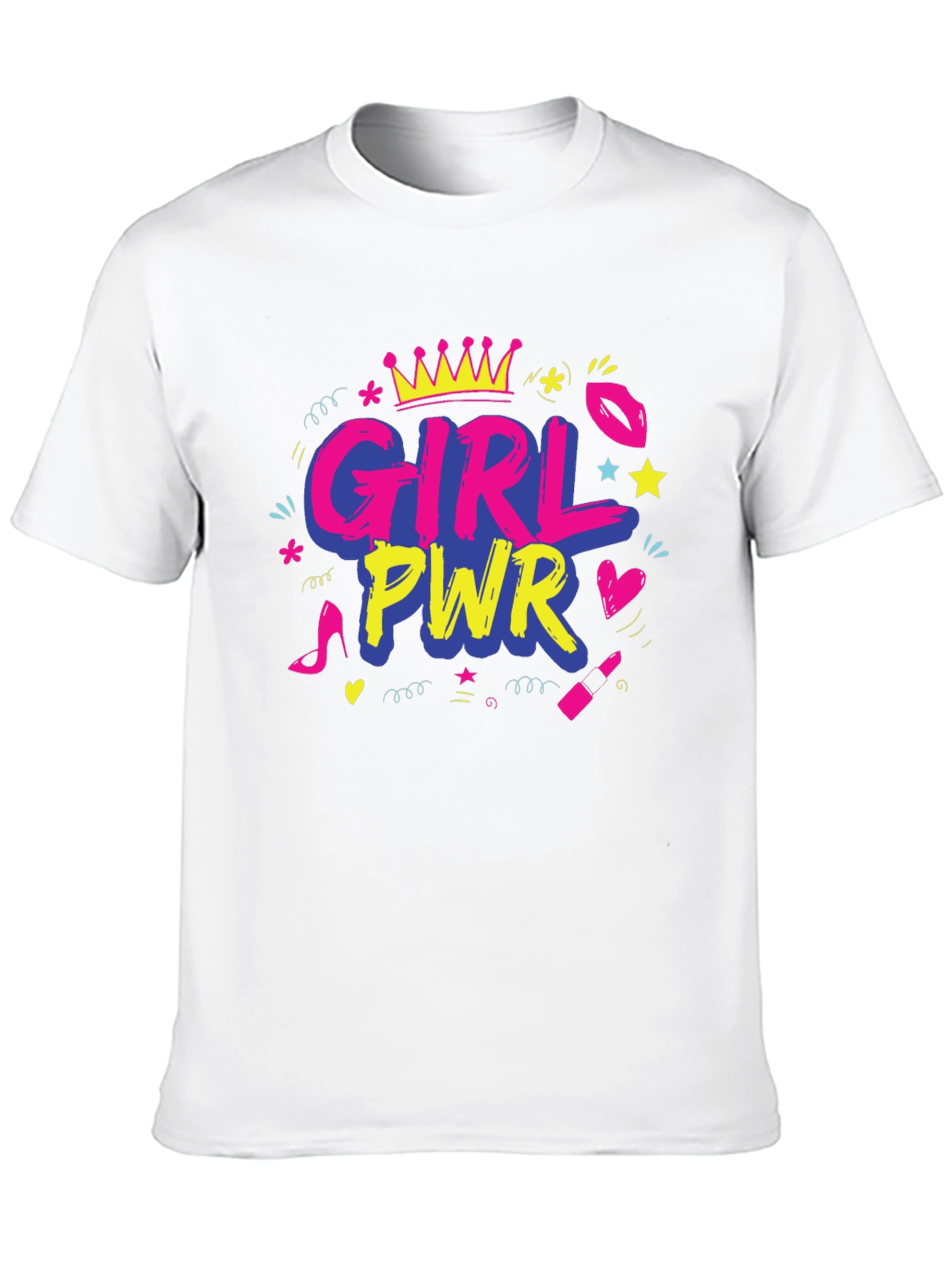 Girl Power T-Shirt - Graphic Tee for Women