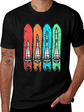 Retro Rocket History T-Shirt