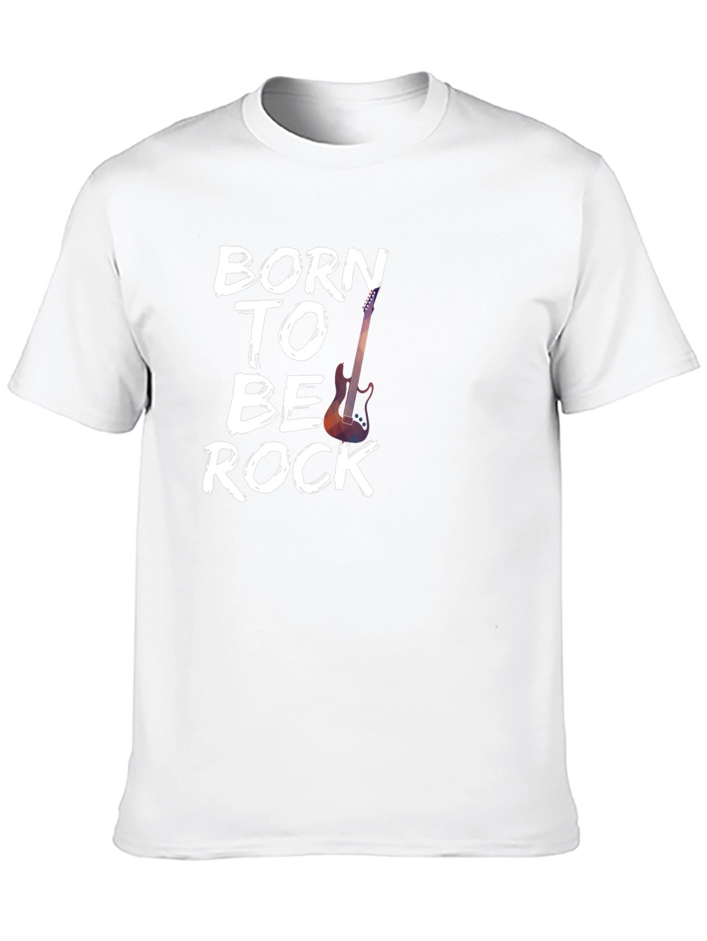 Born To Be Rock Graphic Tee - Black