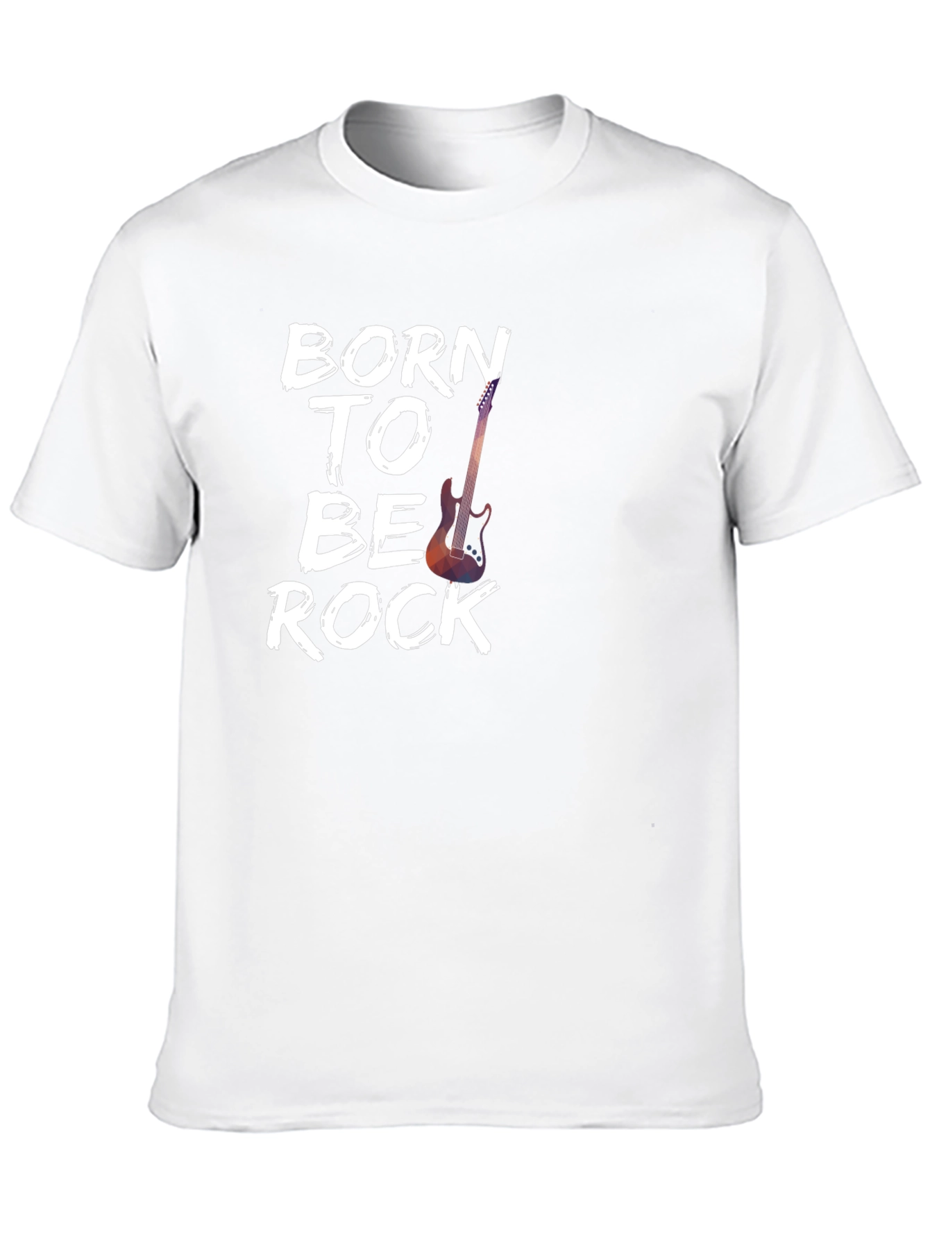 Born To Be Rock Graphic Tee - Black