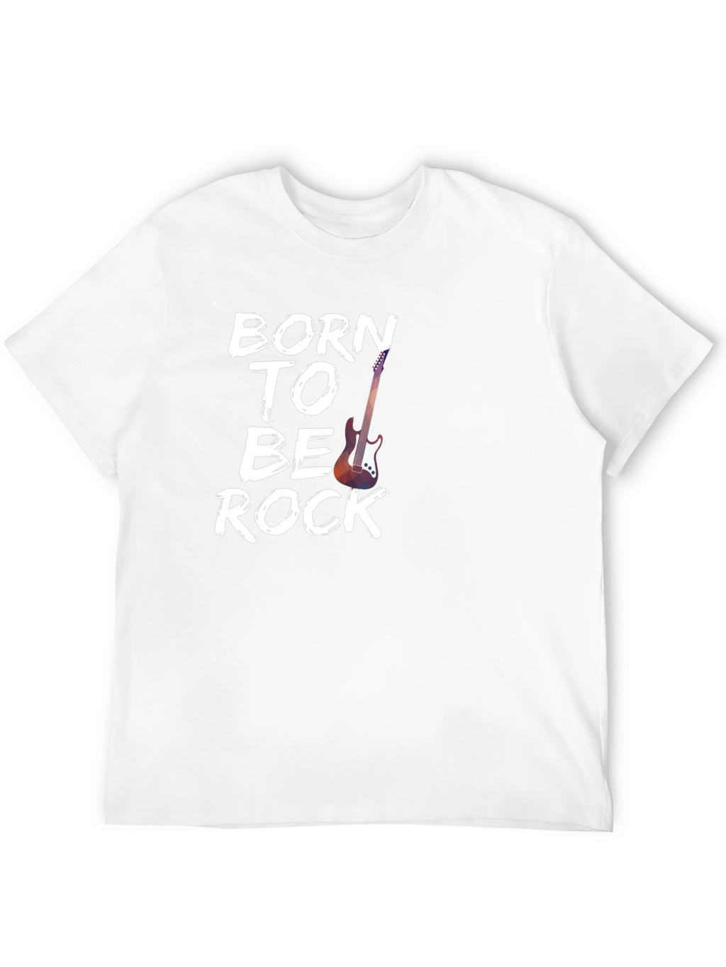 Born To Be Rock Graphic Tee - Black