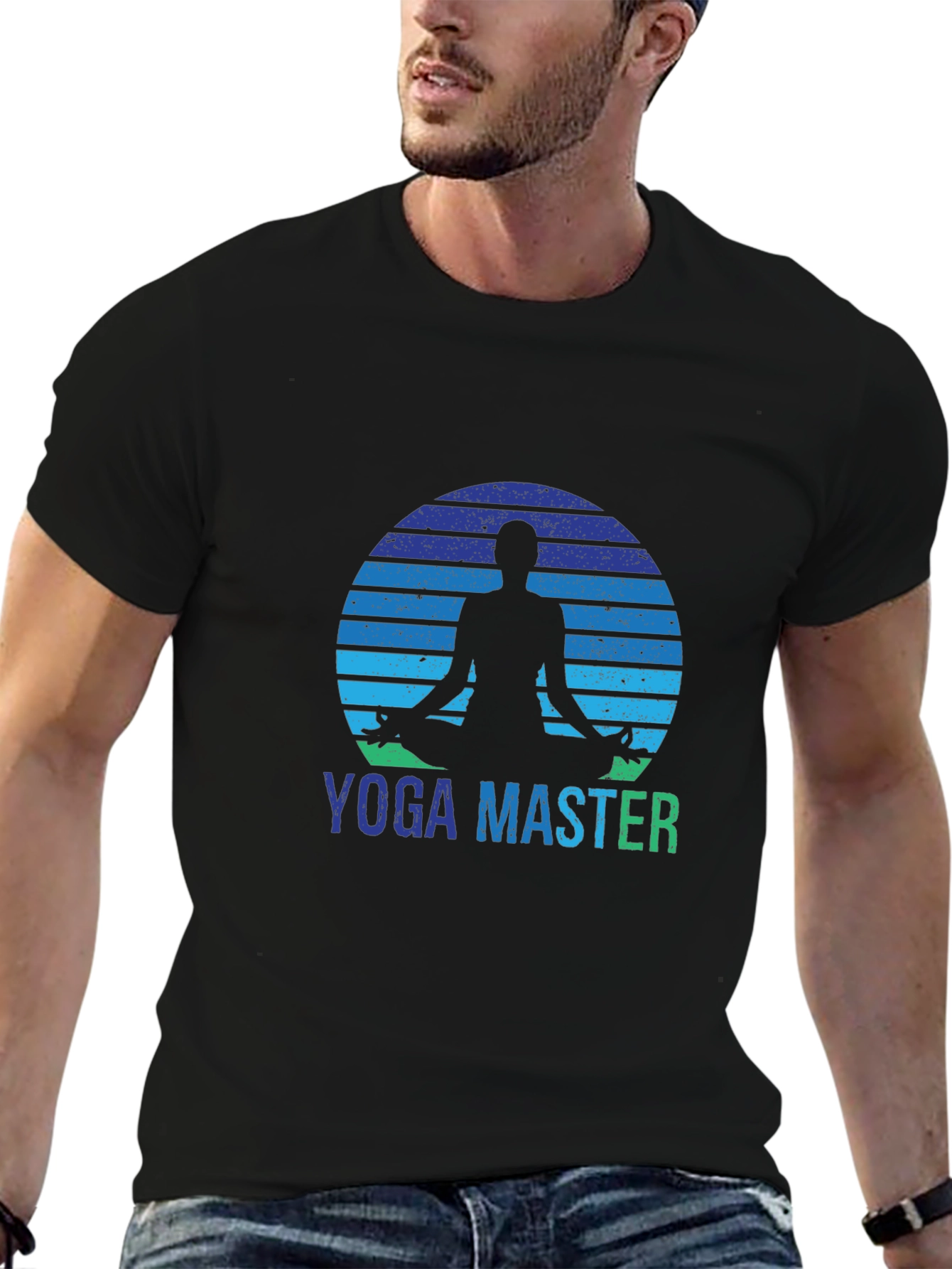 Yoga Master Silhouette T-Shirt