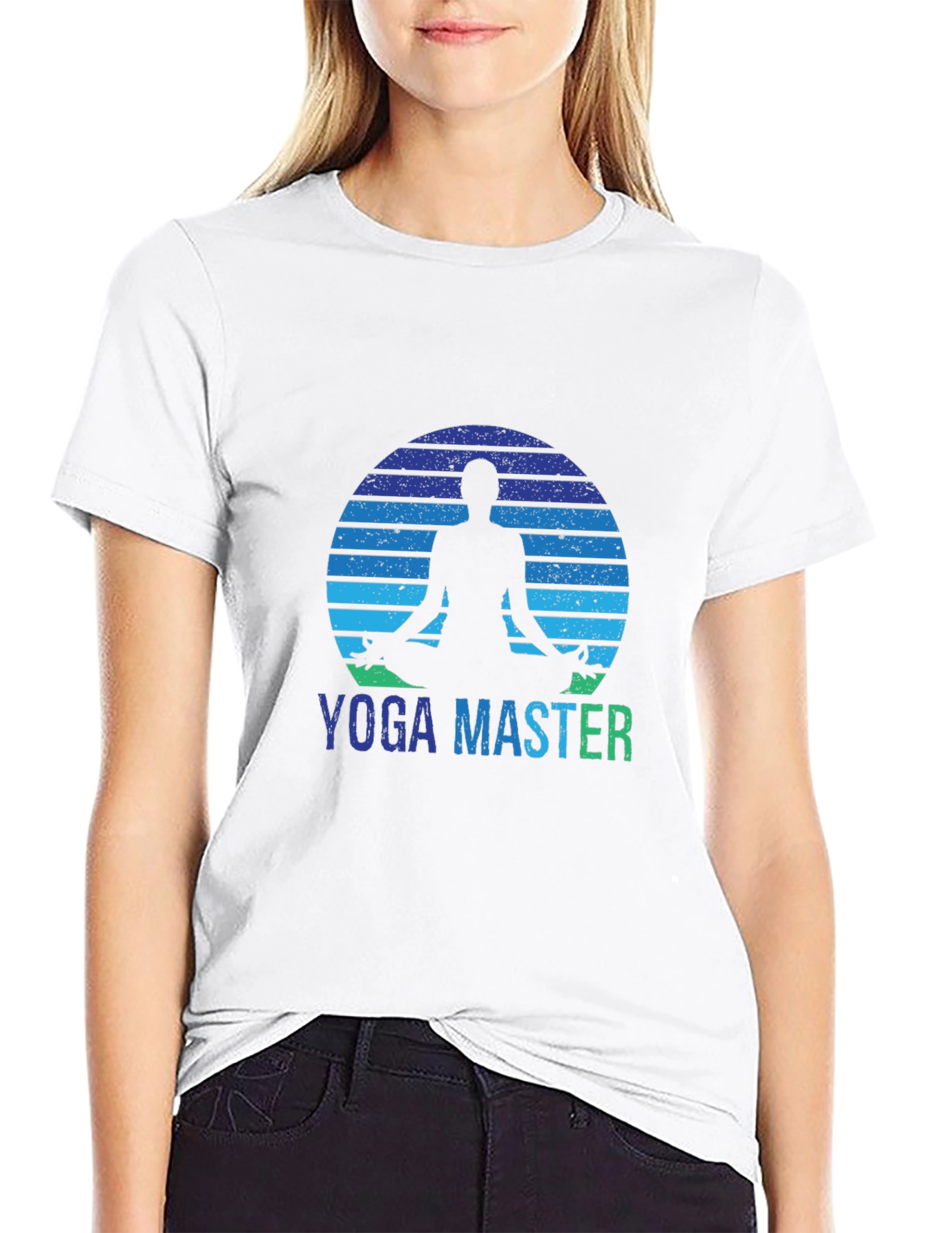 Yoga Master Silhouette T-Shirt