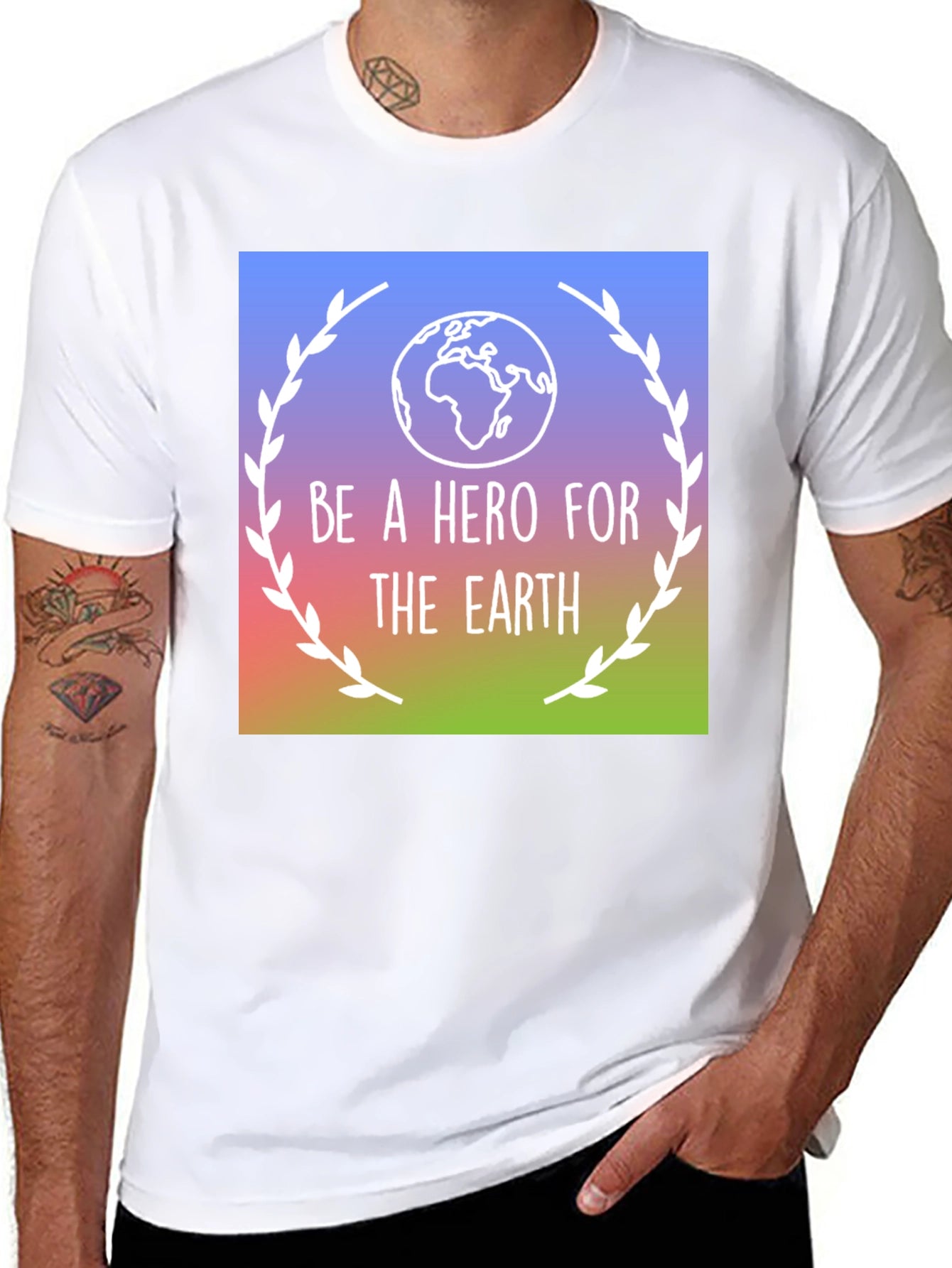 Be a Hero for the Earth T-Shirt