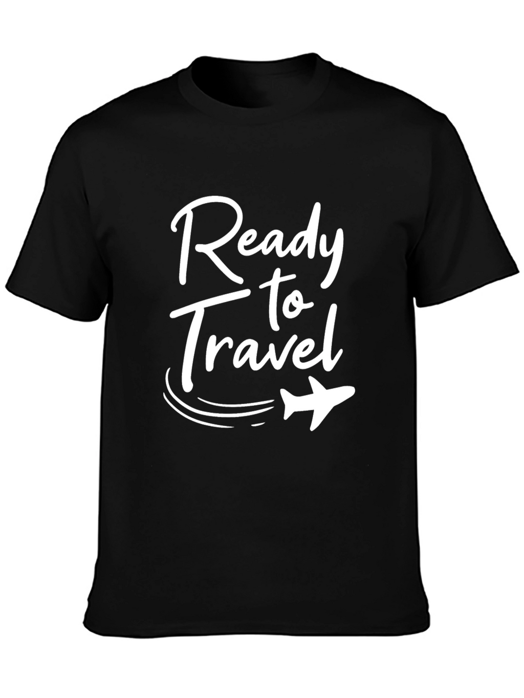 Ready to Travel Graphic Tee - Black