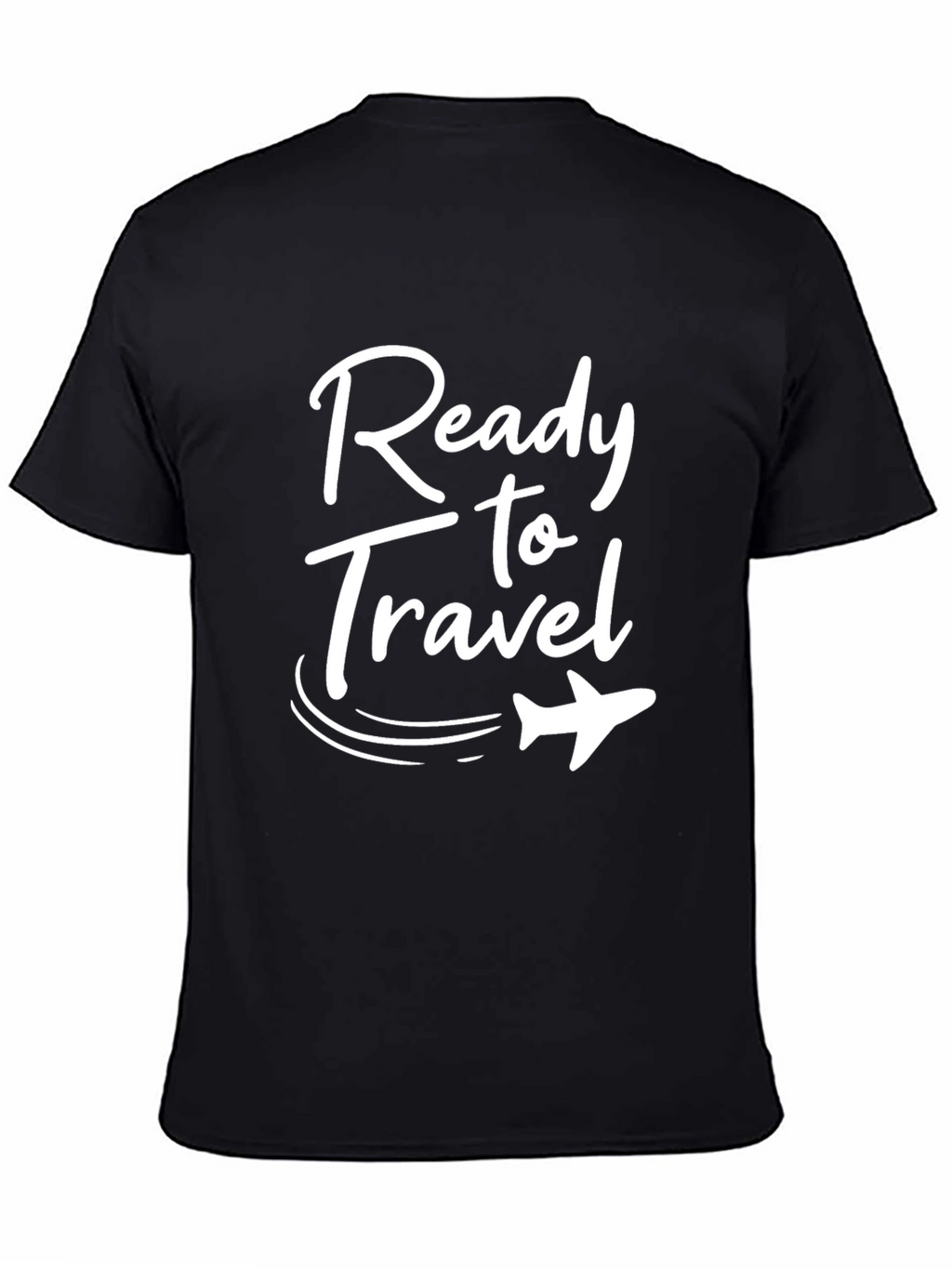 Ready to Travel Graphic Tee - Black