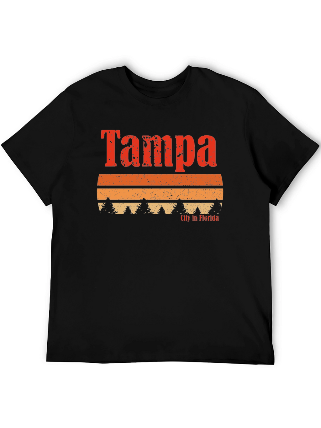 Tampa Florida Retro Graphic T-Shirt
