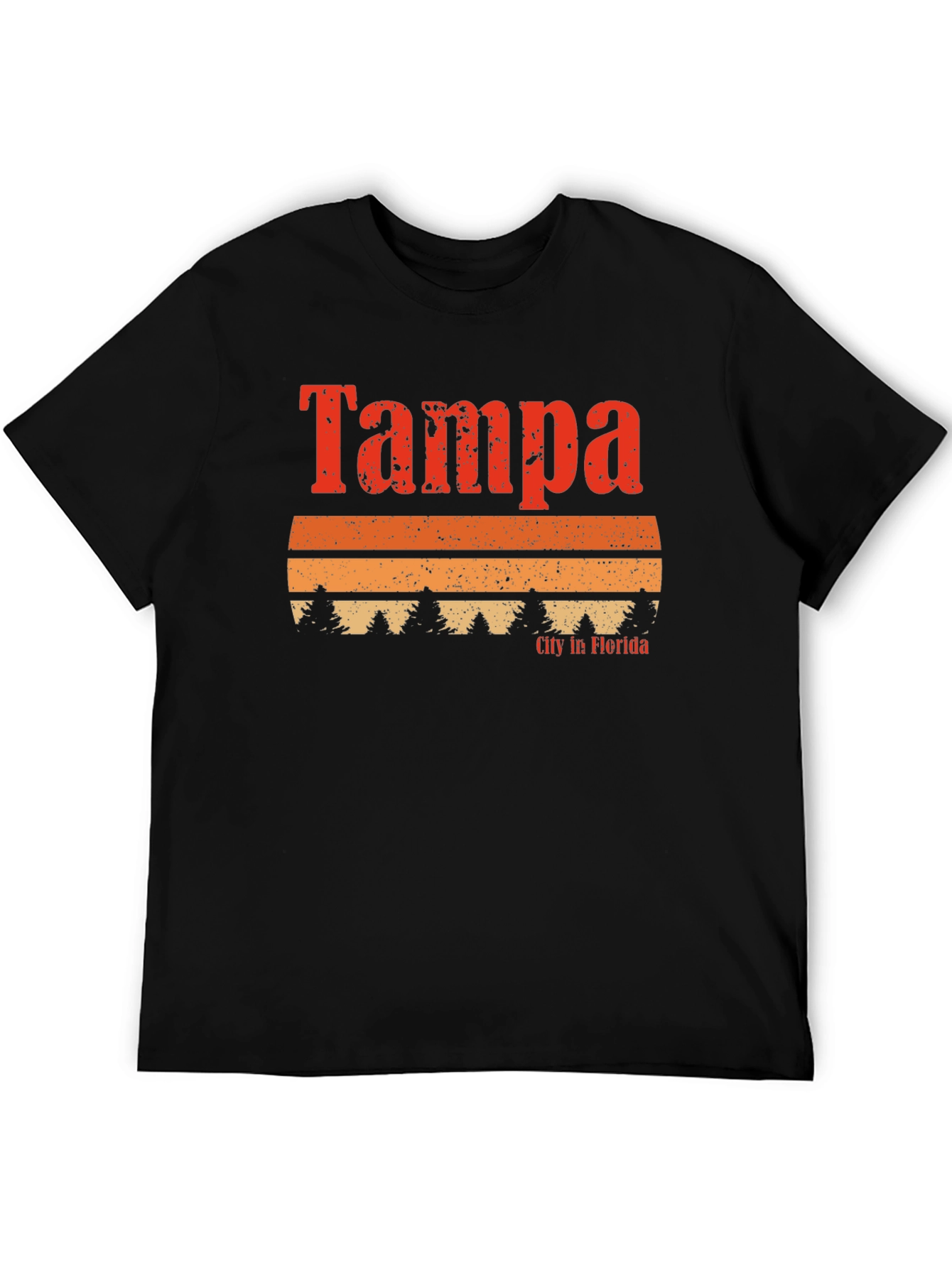 Tampa Florida Retro Graphic T-Shirt