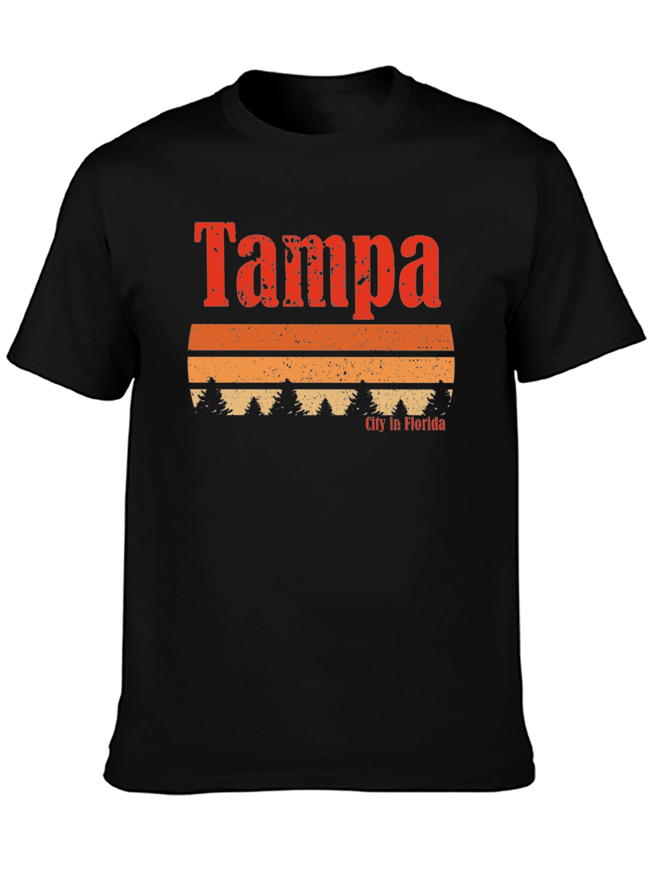 Tampa Florida Retro Graphic T-Shirt
