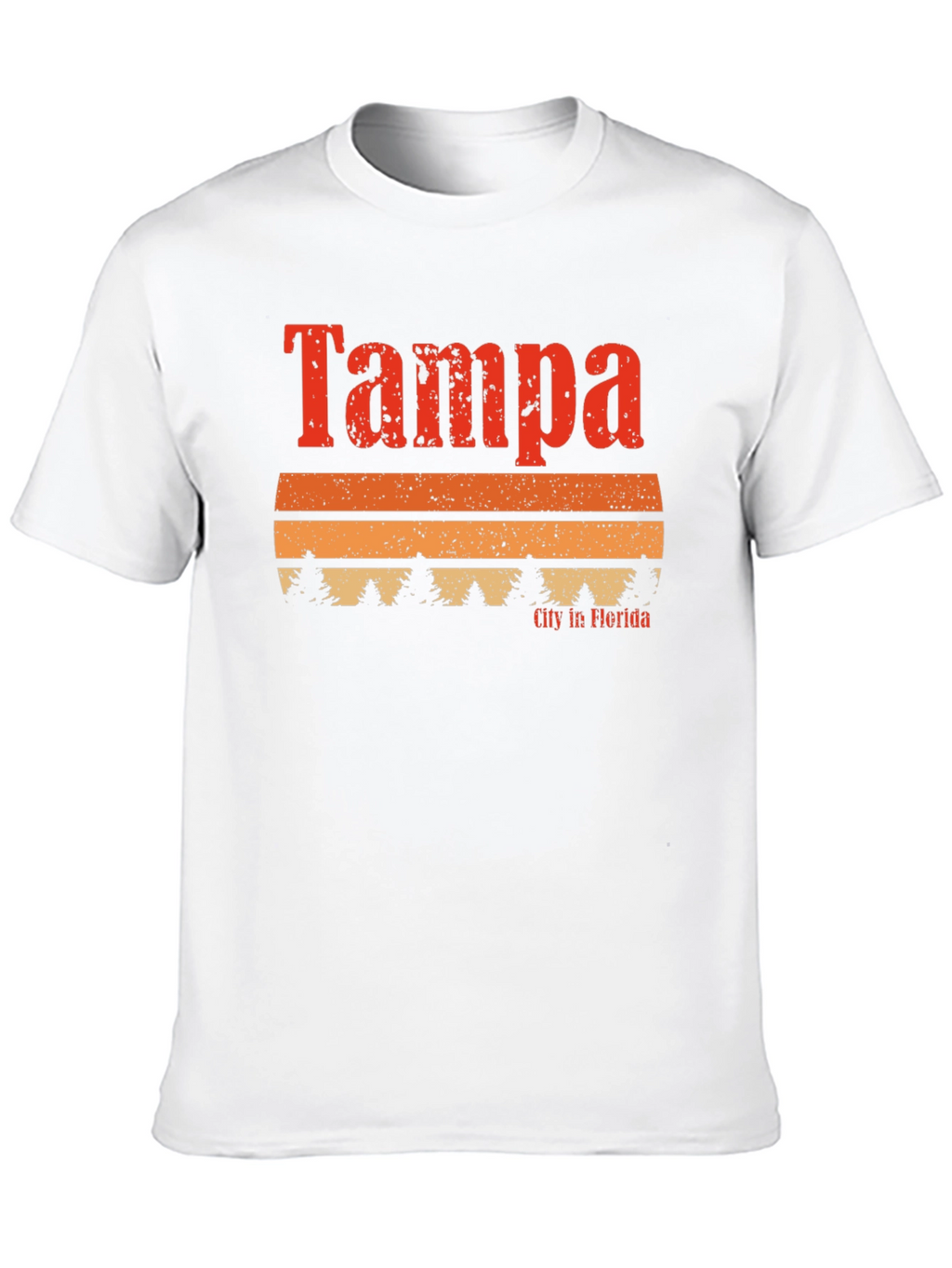 Tampa Florida Retro Graphic T-Shirt
