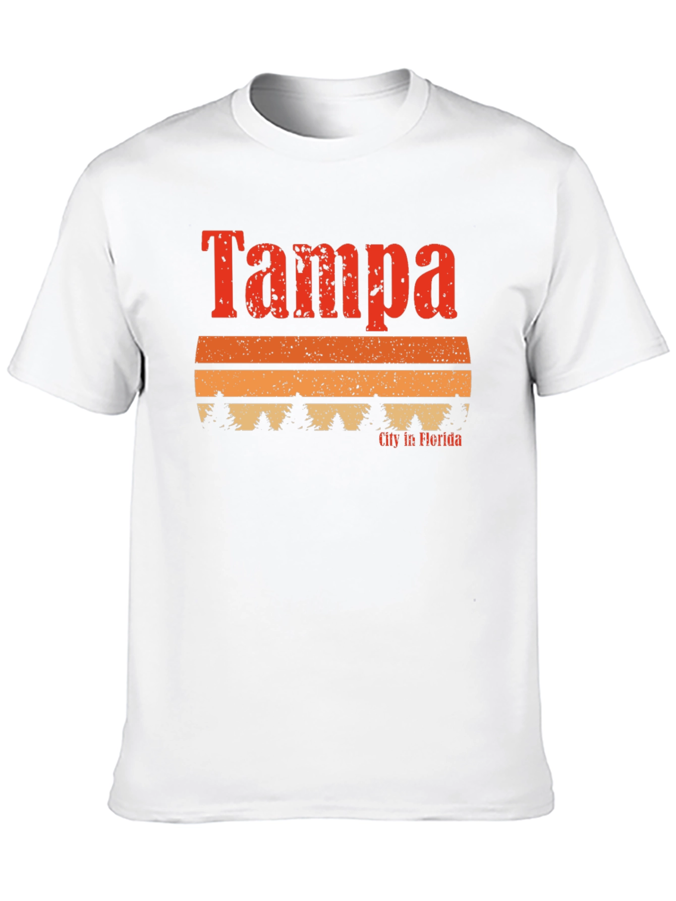 Tampa Florida Retro Graphic T-Shirt