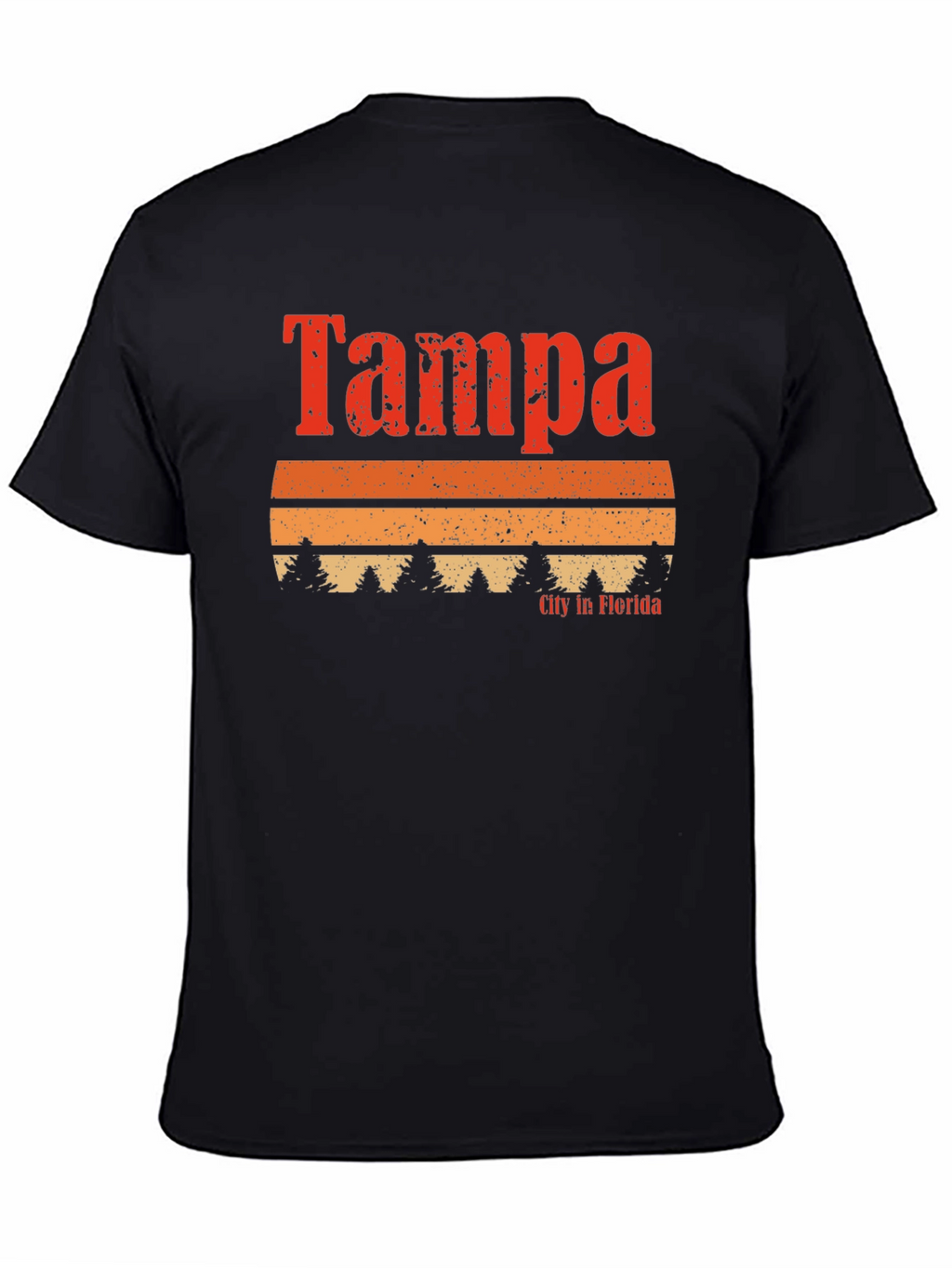 Tampa Florida Retro Graphic T-Shirt