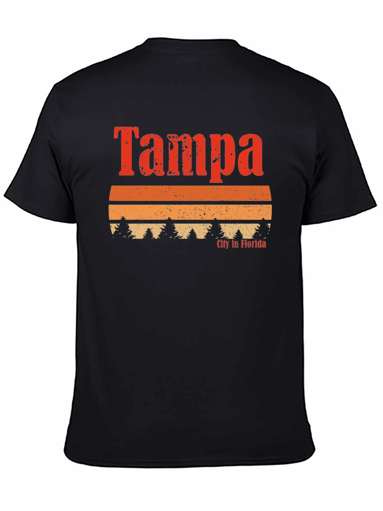 Tampa Florida Retro Graphic T-Shirt