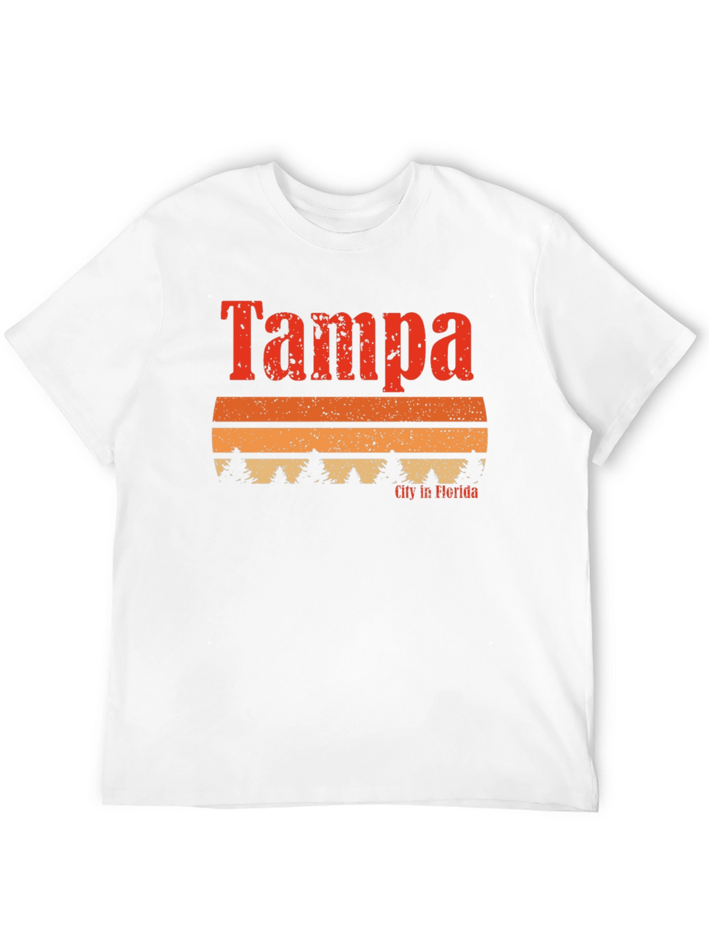 Tampa Florida Retro Graphic T-Shirt