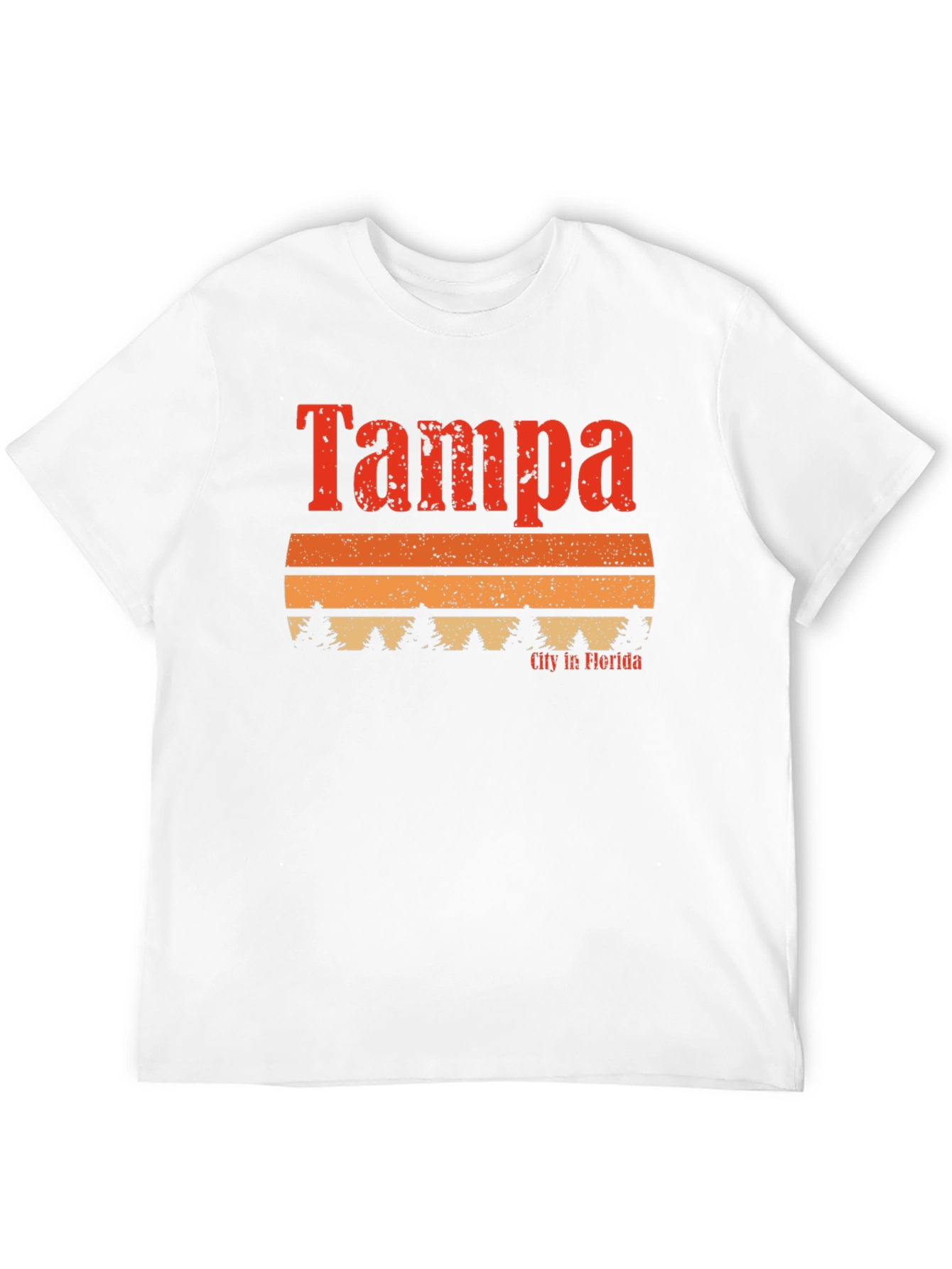 Tampa Florida Retro Graphic T-Shirt