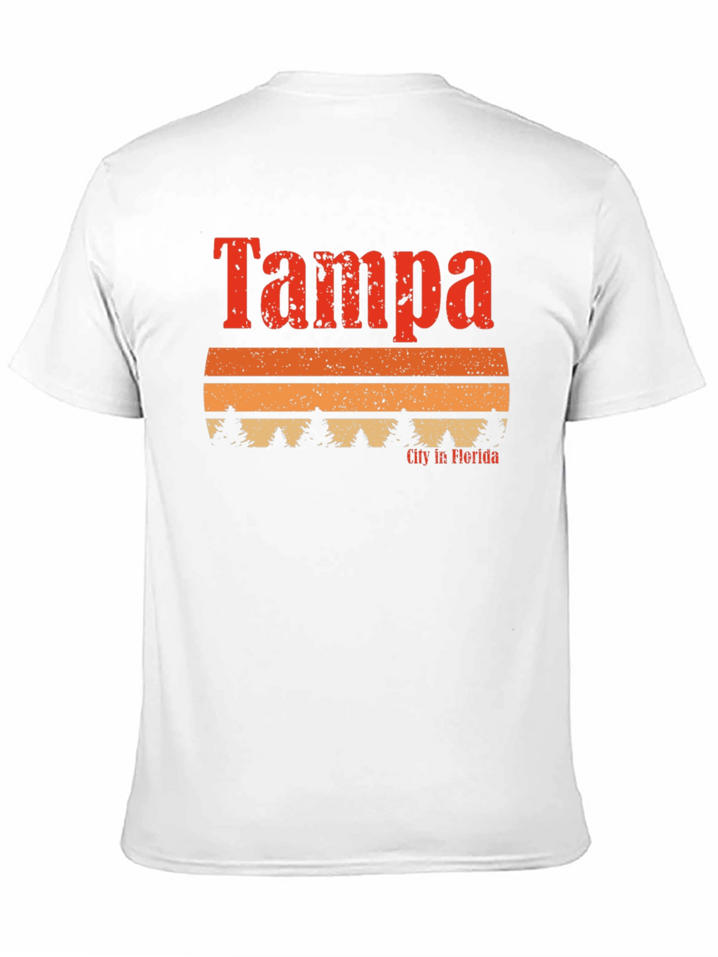 Tampa Florida Retro Graphic T-Shirt