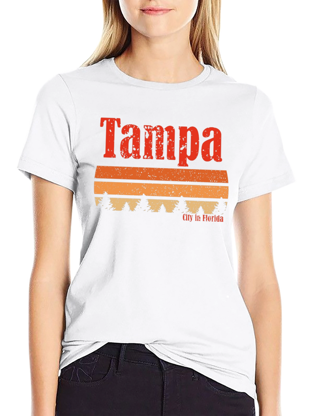Tampa Florida Retro Graphic T-Shirt