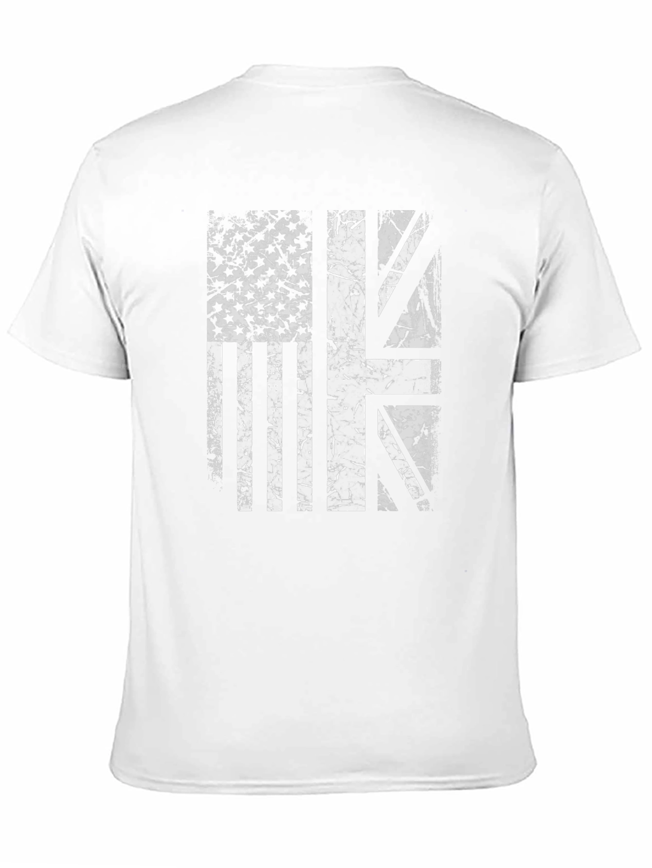 Union Jack US Flag Graphic Tee