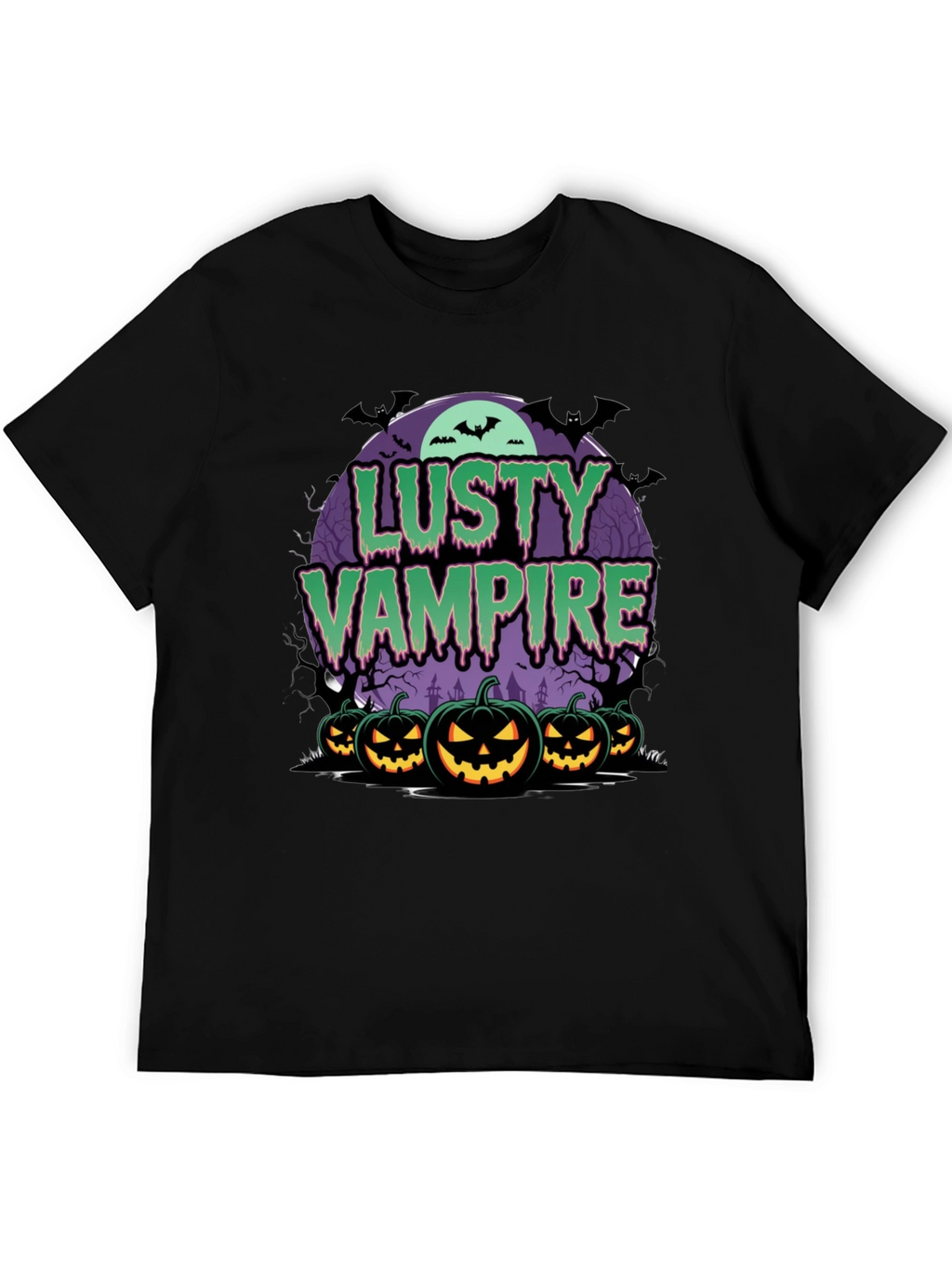 Lusty Vampire Halloween T-Shirt