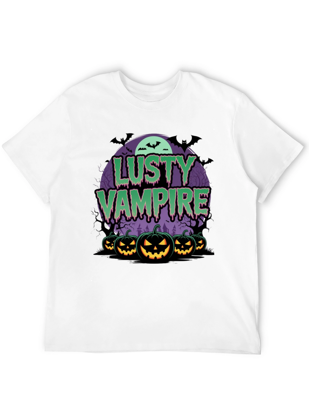 Lusty Vampire Halloween T-Shirt