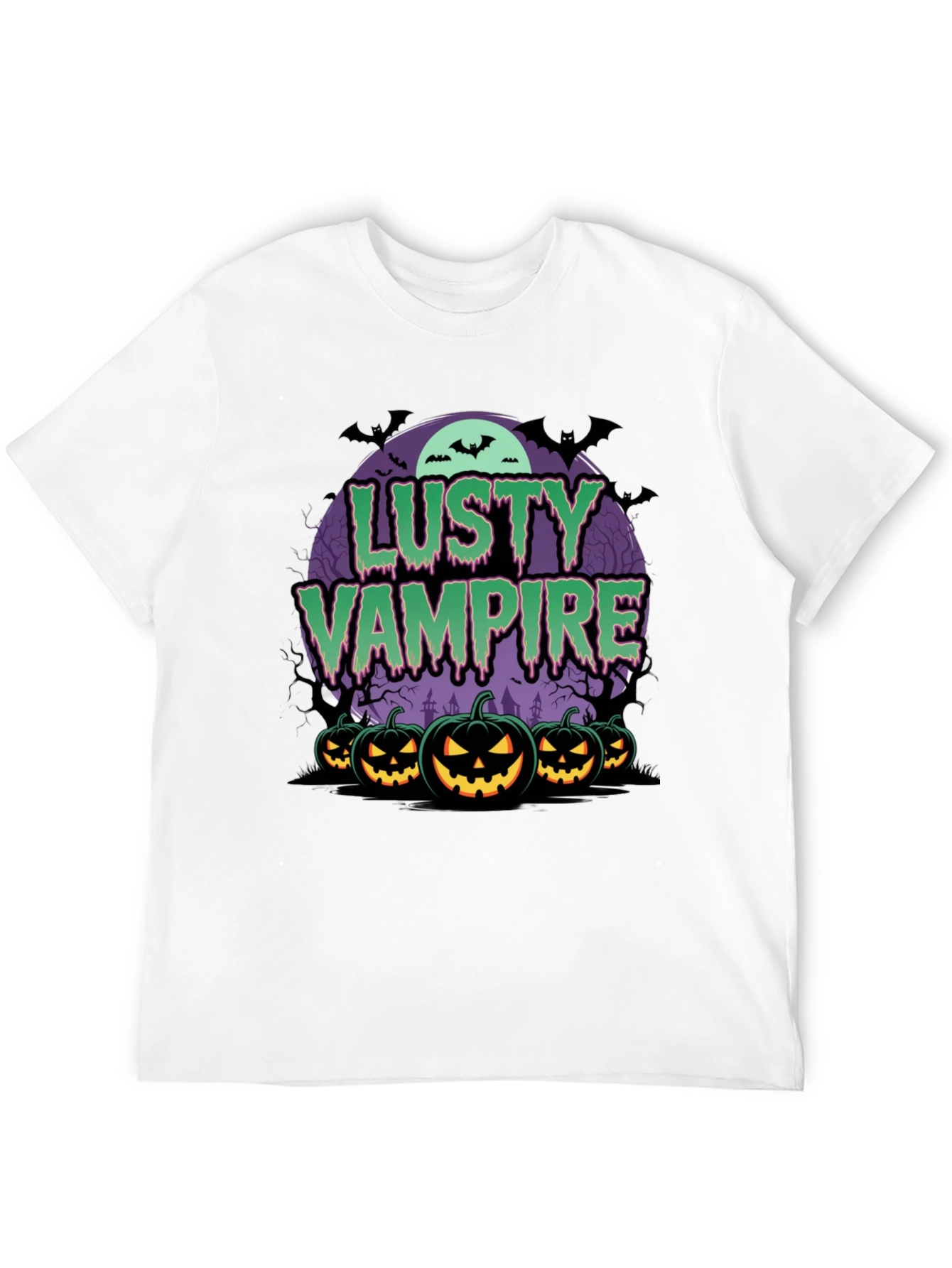 Lusty Vampire Halloween T-Shirt