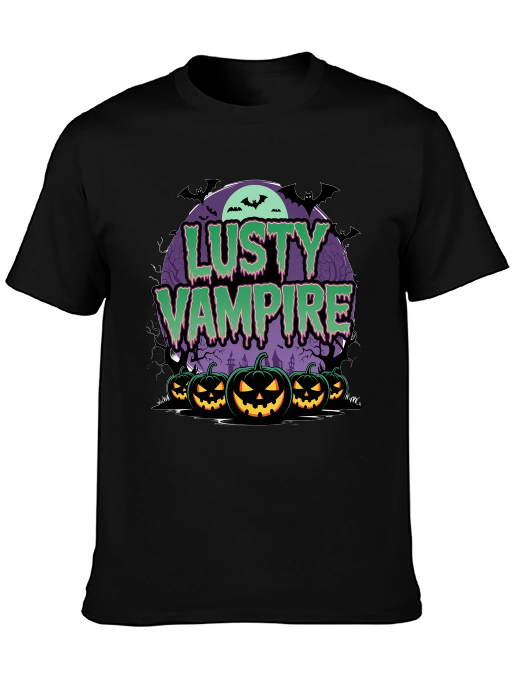 Lusty Vampire Halloween T-Shirt