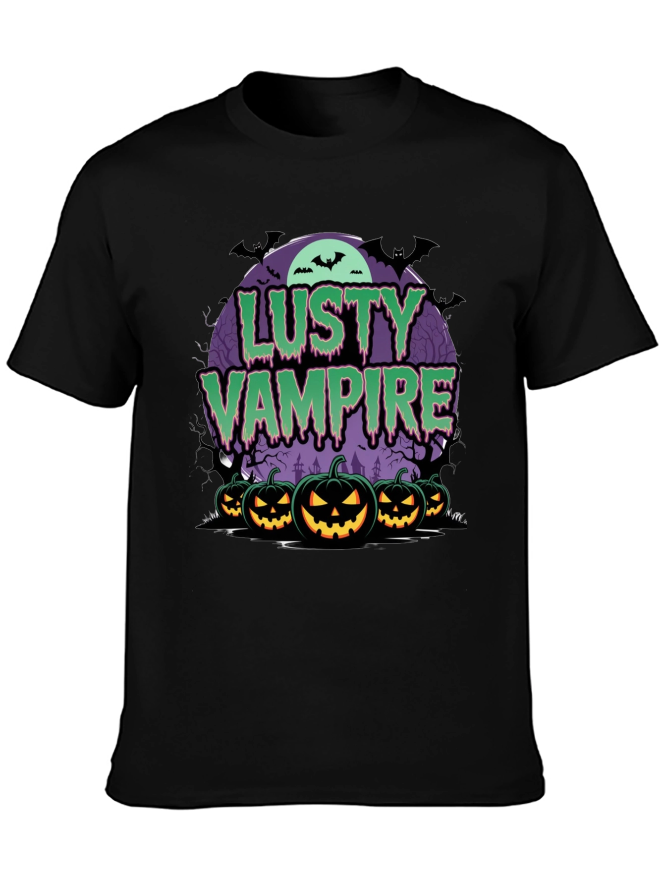 Lusty Vampire Halloween T-Shirt
