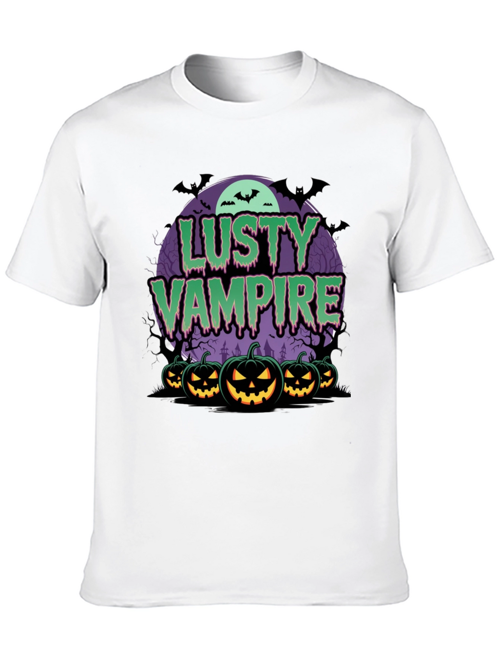 Lusty Vampire Halloween T-Shirt