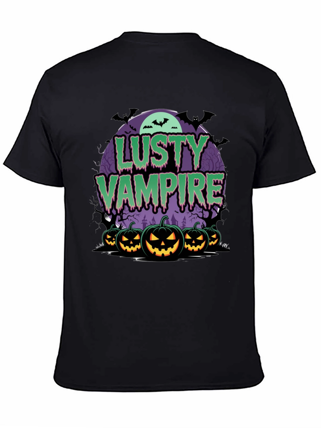 Lusty Vampire Halloween T-Shirt