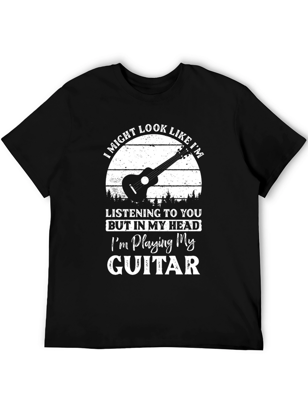 Guitar Player T-Shirt: Im Playing My Guitar