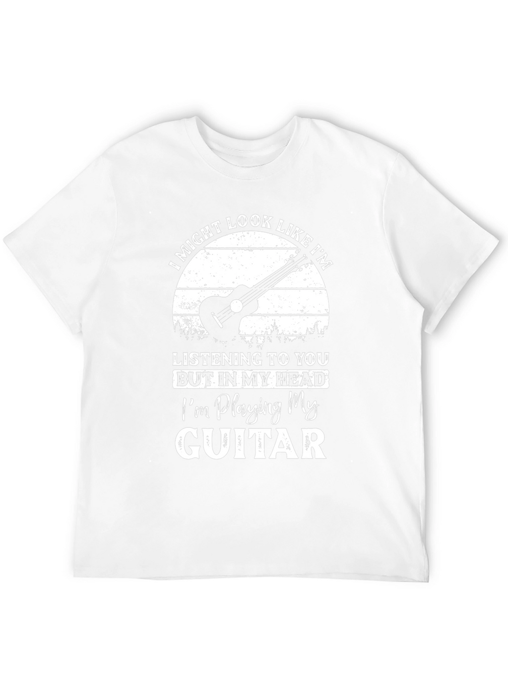 Guitar Player T-Shirt: Im Playing My Guitar