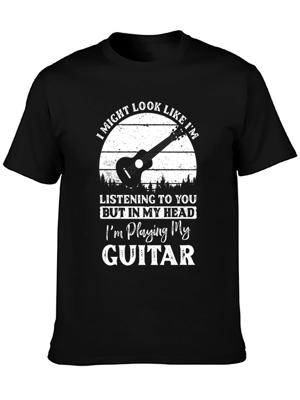 Guitar Player T-Shirt: Im Playing My Guitar