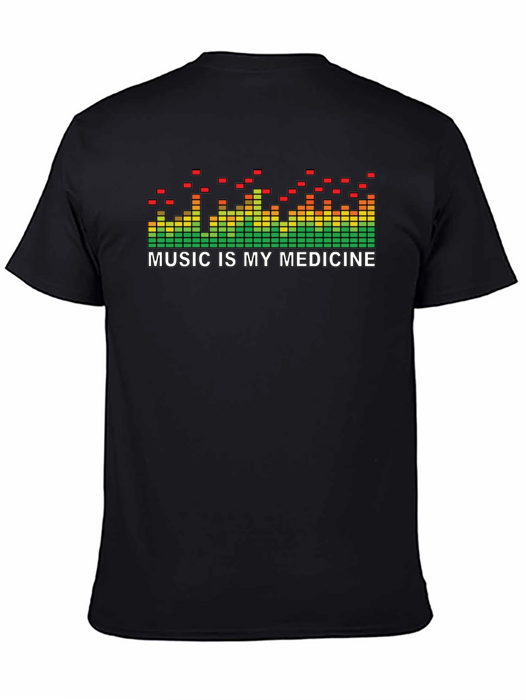 Music is My Medicine T-Shirt - Soundwave Graphic