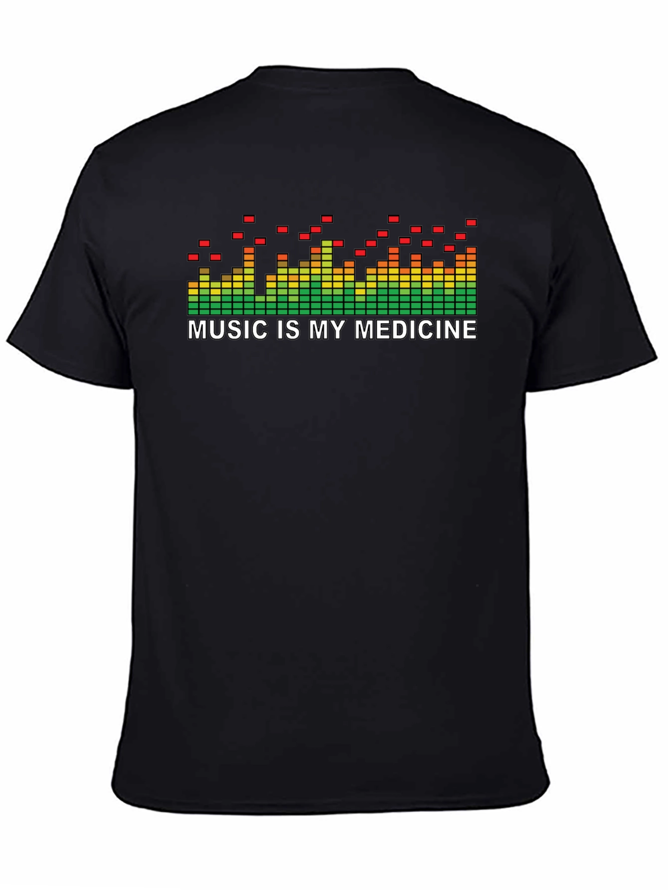 Music is My Medicine T-Shirt - Soundwave Graphic