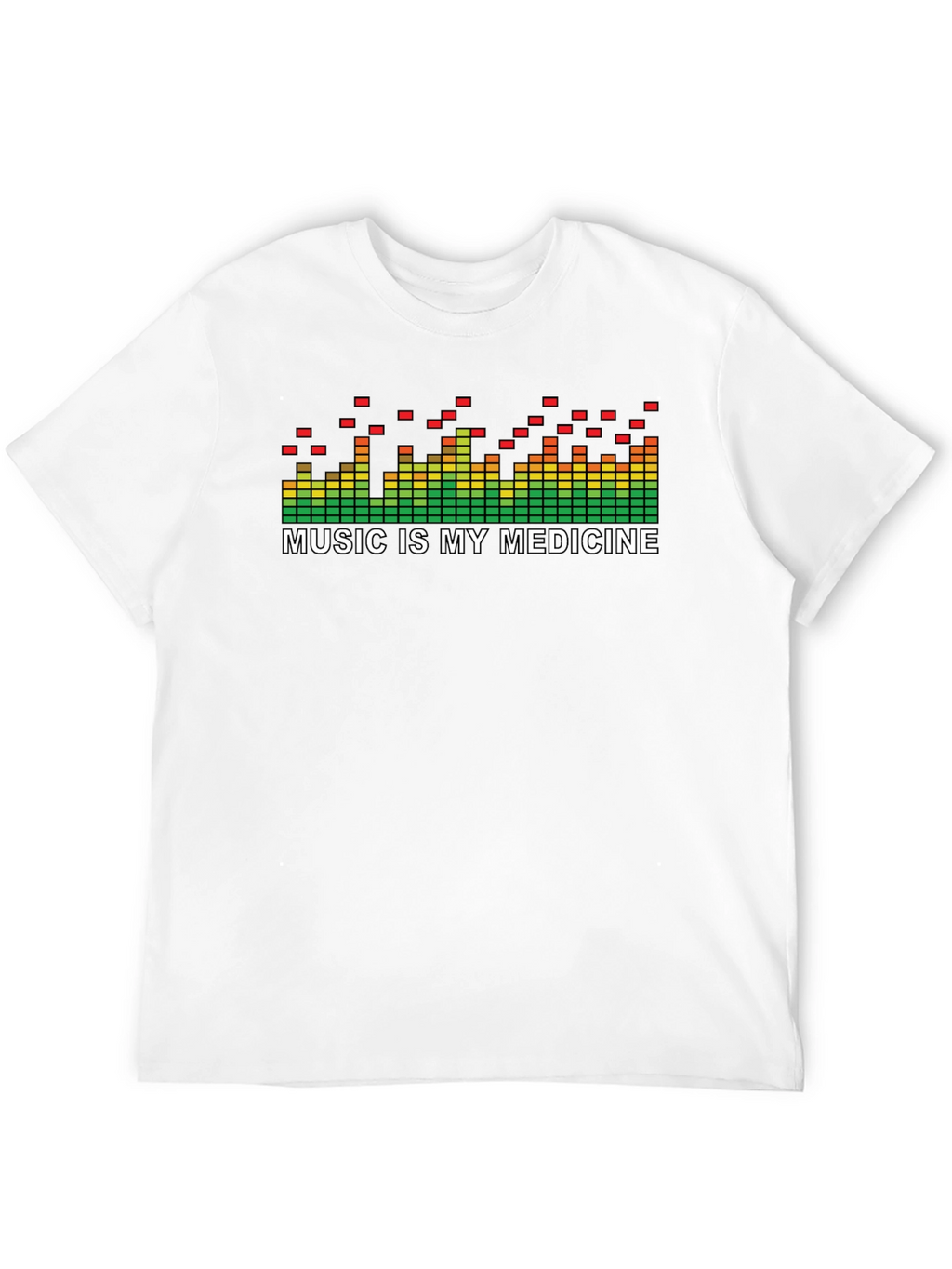 Music is My Medicine T-Shirt - Soundwave Graphic
