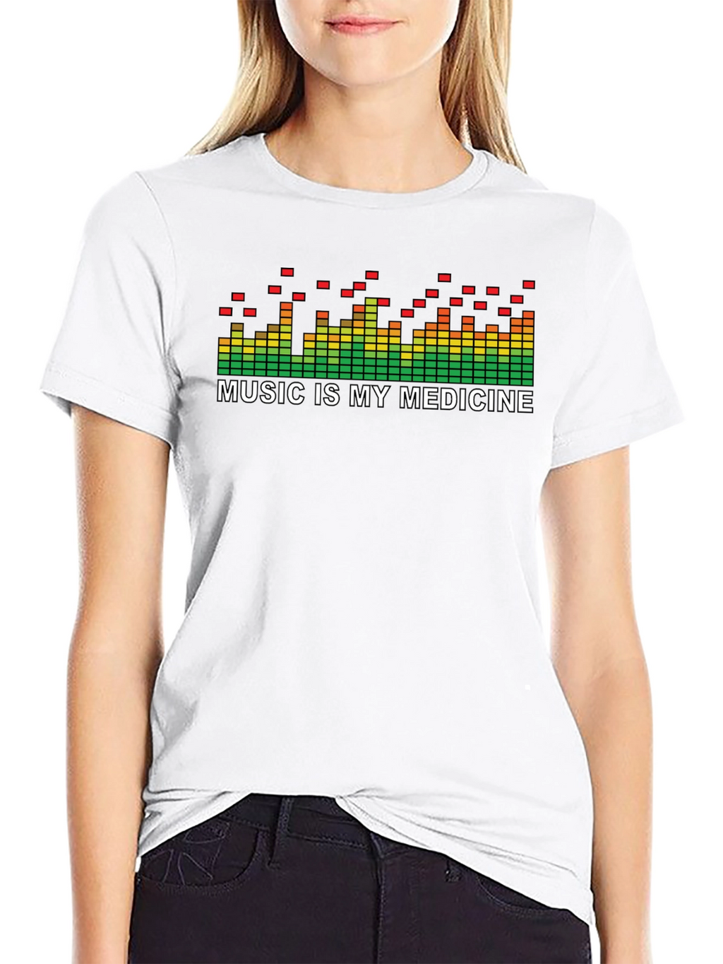 Music is My Medicine T-Shirt - Soundwave Graphic